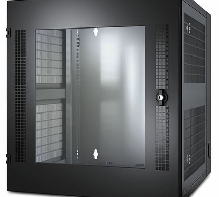 Main Image for APC NetShelter 13U Wallmount Rack Cabinet Glass Door Double Hinged Server Depth