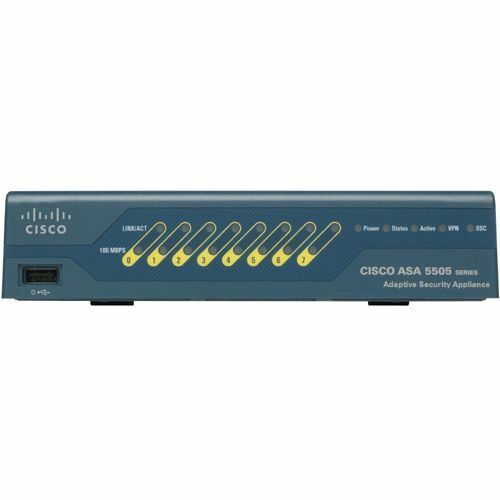 Main Image for Cisco ASA 5505 10-User Bundle Firewall