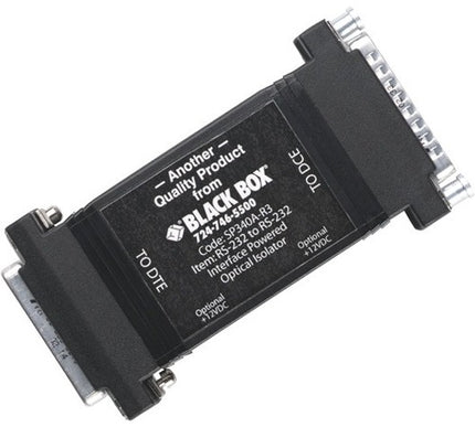 Main Image for Black Box Opto Isolator - RS232, DB25 Male to DB25 Female, 115.2-Kbps