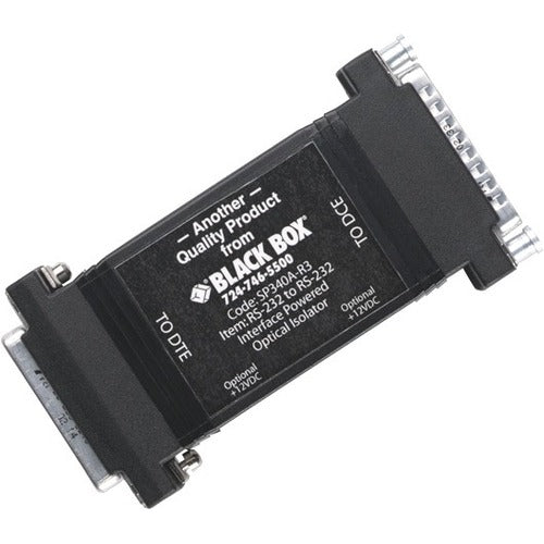 Main Image for Black Box Opto Isolator - RS232, DB25 Male to DB25 Female, 115.2-Kbps