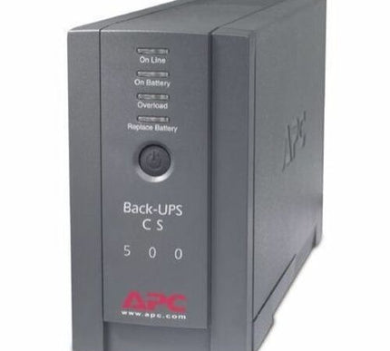 Main Image for APC Back-UPS, 500VA, Tower, 120V, 6 NEMA 5-15R Outlets , User Replaceable Battery