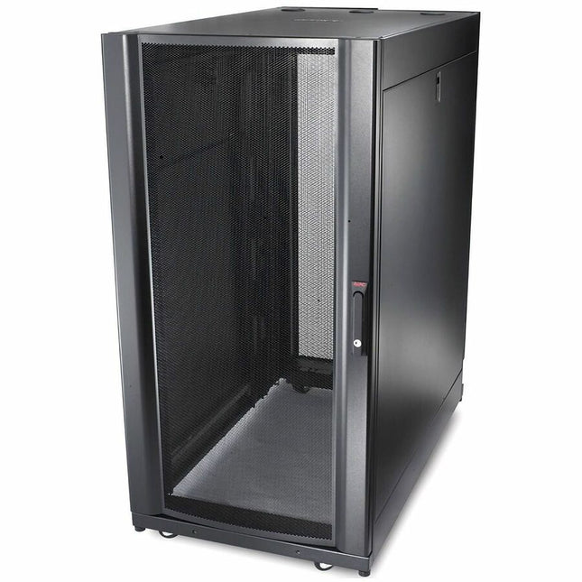 Main Image for APC NetShelter SX, Server Rack Enclosure, 24U, Shock Packaging, 1250 lbs, Black, 1200H x 600W x 1070D mm [TAA]