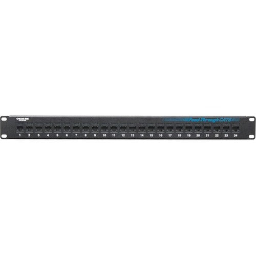 Main Image for Black Box CAT6 Patch Panel - Feed-Through, 1U, Unshielded, 24-Port