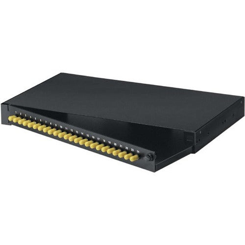Main Image for Black Box Rackmount Preloaded Fiber Enclosure - 1U, (24) ST Simplex