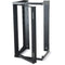 Main Image for Black Box Wallmount Rack - 19U, 12-24, Tapped Rails Holes, 75-lb. Capacity