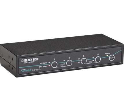 Main Image for Black Box ServSwitch DT DVI 4-Port with Emulated USB Keyboard/Mouse