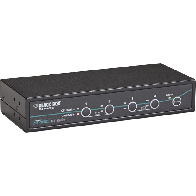 Main Image for Black Box ServSwitch DT DVI 4-Port with Emulated USB Keyboard/Mouse