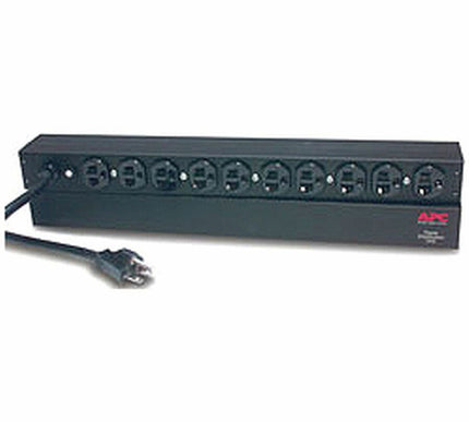 Main Image for APC NetShelter Basic Rack PDU, 1U, 20A, 120V, 10 NEMA 5-20 outlets, 5-20P inlet