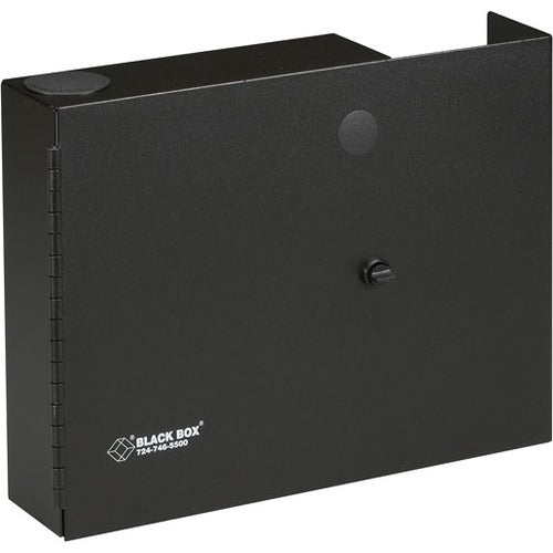 Main Image for Black Box Open-Style, Unloaded Fiber Wall Cabinet, Accepts 2 Adapter Panels