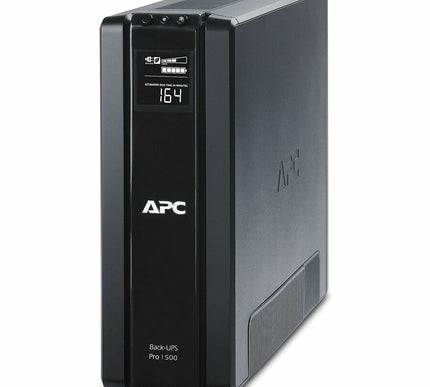 Main Image for APC Back-UPS Pro, 1500VA/865W, Tower, 120V, 10x NEMA 5-15R outlets, AVR, LCD, User Replaceable Battery