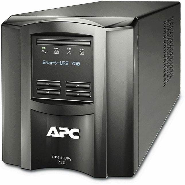 Main Image for APC Smart-UPS, Line Interactive, 750VA, Tower, 230V, 6x IEC C13 outlets, SmartSlot, AVR, LCD