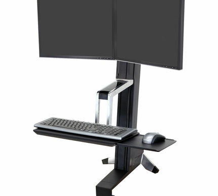 Main Image for Ergotron WorkFit-S, Dual Monitor Standing Desk Workstation