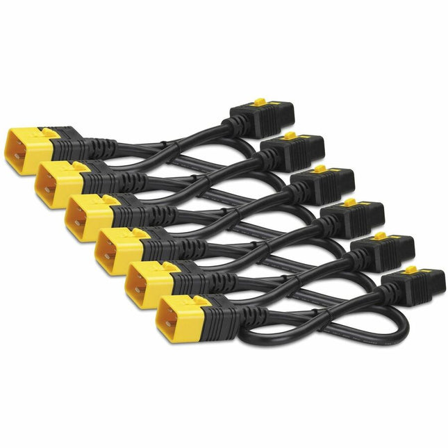 Main Image for APC NetShelter Power Cord Kit (6 ea), Locking, C19 to C20, 0.6m