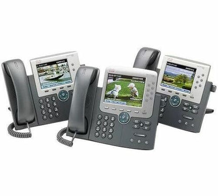Main Image for Cisco 7942G IP Phone - Corded - Corded - Wall Mountable - Dark Gray