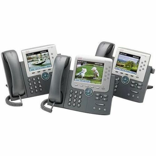 Main Image for Cisco 7942G IP Phone - Corded - Corded - Wall Mountable - Dark Gray