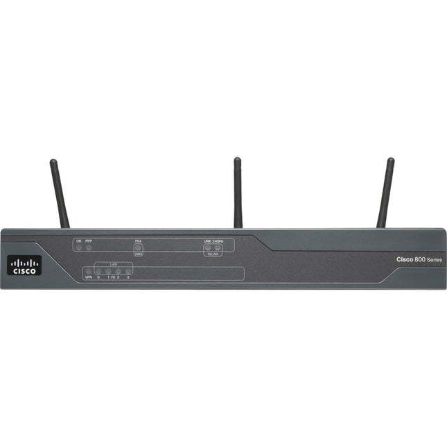 Main Image for Cisco 861W Wi-Fi 4 IEEE 802.11n  Wireless Security Router - Refurbished