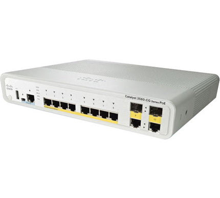 Main Image for Cisco 3560C PD PSE Switch 8 GE PoE, 2 x 1G Copper Uplink, IP Base