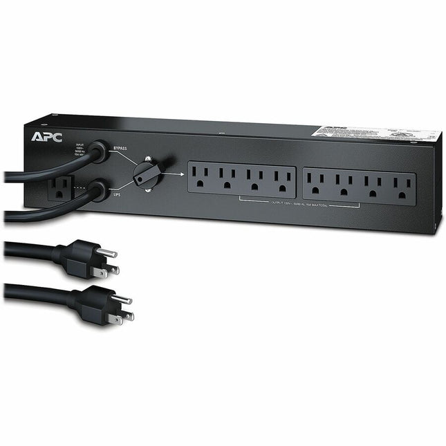 Main Image for APC Service Bypass PDU, 120V 15AMP W/ (8) NEMA 5-15R