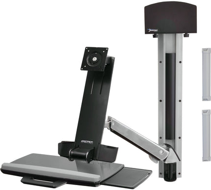 Main Image for Ergotron StyleView 45-273-026 Multi Component Mount for Flat Panel Display, Keyboard, CPU - Polished Aluminum