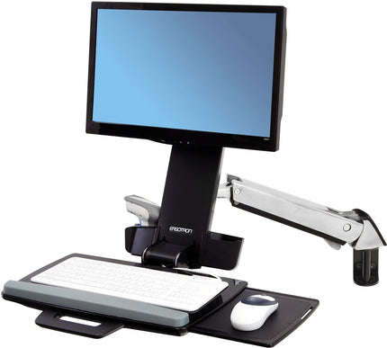 Main Image for Ergotron StyleView Multi Component Mount for Notebook, Mouse, Keyboard, Monitor, Scanner - Polished Aluminum