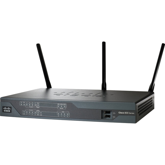 Main Image for Cisco 891W Wi-Fi 4 IEEE 802.11n  Wireless Integrated Services Router - Refurbished