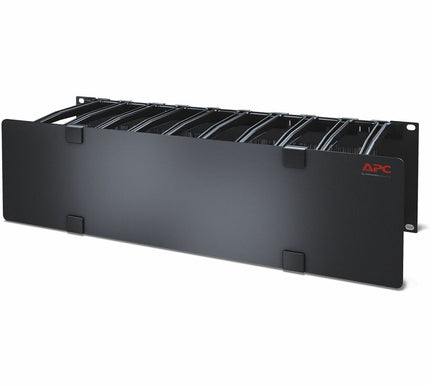 Main Image for APC NetShelter Cable Management, Horizontal Cable Manager, 3U, Single Side with Cover, 482.6 x 133.35 x 165.1 mm