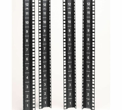 Main Image for APC NetShelter CX, Mounting Rail Kit, Vertical, Black, 536H x 120W x 56D mm