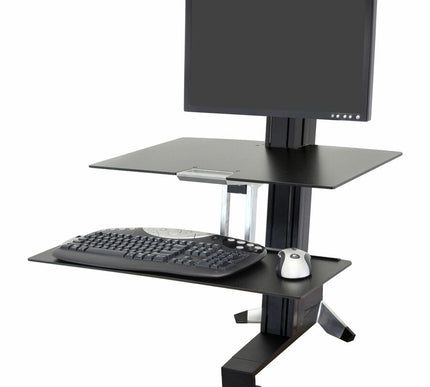 Main Image for Ergotron WorkFit-S, Single HD Workstation with Worksurface (black)