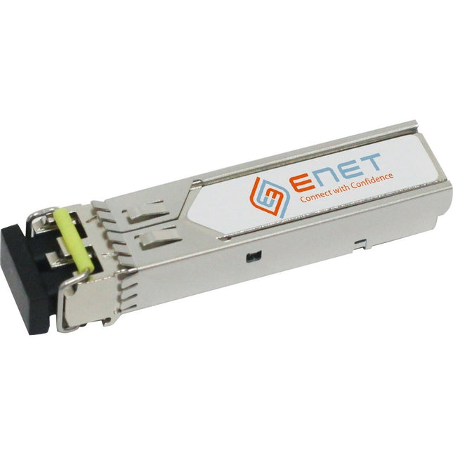 Main Image for ENET Cisco Compatible CWDM-SFP-1550 TAA Compliant Functionally Identical 1000BASE-CWDM SFP 1550nm 80km Duplex LC Connector