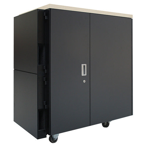 Main Image for APC by Schneider Electric NetShelter CX 24U Secure Soundproof Server Room in a Box Enclosure International
