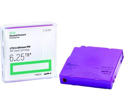 Main Image for HPE LTO-6 Ultrium 6.25TB MP RW Non Custom Labeled Data Cartridge 20 Pack