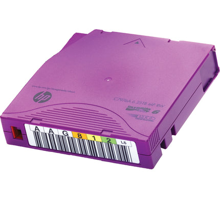Main Image for HPE LTO-6 Ultrium 6.25TB MP RW Custom Labeled Data Cartridge 20 Pack