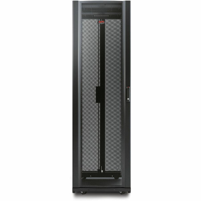 Main Image for APC NetShelter AV, Server Rack Enclosure, 42U, 10-32 Threaded Rails, Black, 1991H x 600W x 825D mm