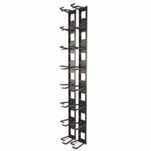 Main Image for APC NetShelter Cable Management, Vertical Cable Manager, Cable Rings, Set of 8, Black, 55 mm x 766 mm x 85 mm