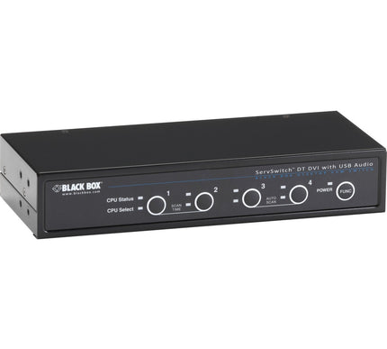 Main Image for Black Box ServSwitch DT DVI with Bidirectional Audio, 4-Port