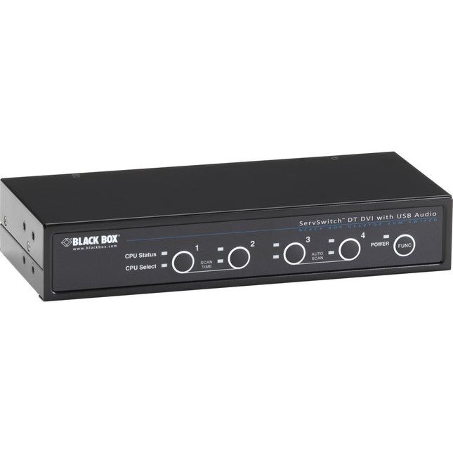 Main Image for Black Box ServSwitch DT DVI with Bidirectional Audio, 4-Port