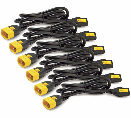 Main Image for APC NetShelter Power Cord Kit (6 ea), Locking, C13 to C14, 1.8m, North America