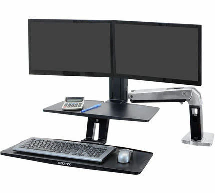 Main Image for Ergotron WorkFit-A, Dual Workstation with Suspended Keyboard