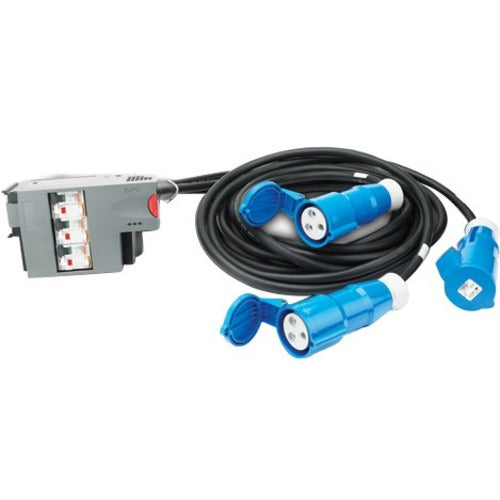 Main Image for Schneider Electric Power Dist. Mod. 3x1 Pole 3 Wire RCD 32A 3xIEC309 480CM, 540CM, 600CM