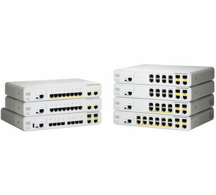 Main Image for Cisco 2960C Switch 8 FE, 2 x Dual Purpose Uplink, LAN Lite