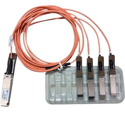 Main Image for Cisco 40GBase-AOC QSFP to 4 SFP+ Active Optical Breakout Cable, 3-meter