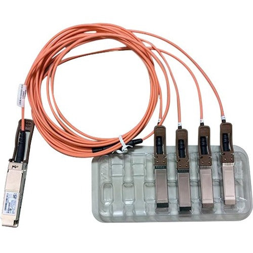 Main Image for Cisco 40GBase-AOC QSFP to 4 SFP+ Active Optical Breakout Cable, 3-meter