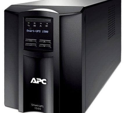 Main Image for APC Smart-UPS, Line Interactive, 1500VA, Tower, 100V, 8x NEMA 5-15R outlets, SmartSlot, AVR, LCD