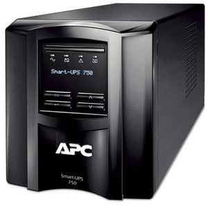 Main Image for APC Smart-UPS, Line Interactive, 750VA, Tower, 100V, 6x NEMA 5-15R outlets, SmartSlot, AVR, LCD