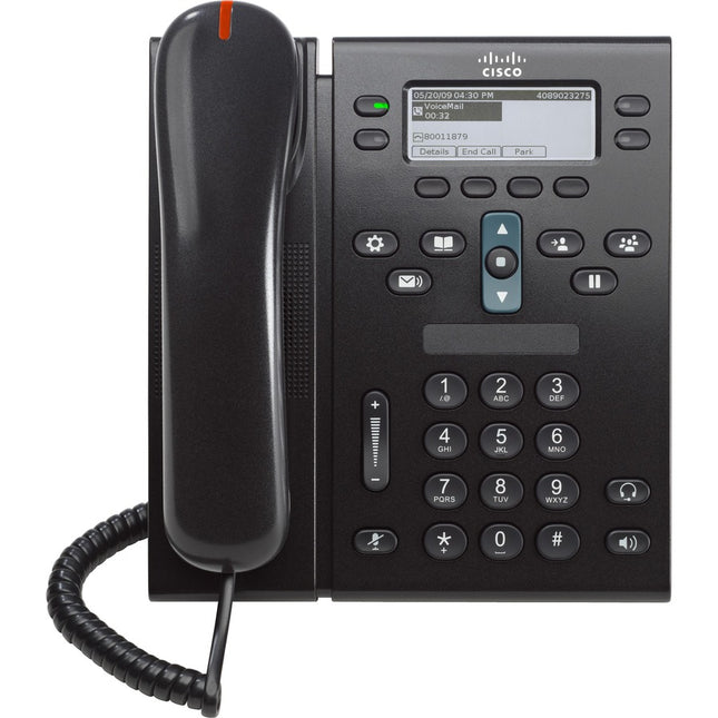 Main Image for Cisco Unified 6941 IP Phone - Tabletop, Wall Mountable - Charcoal