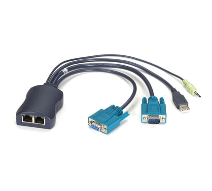 Main Image for Black Box ServSwitch CX Dual CATx Server Access Module, USB and Audio