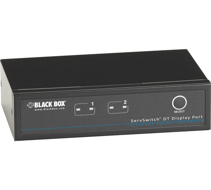 Main Image for Black Box ServSwitch KVM Switch DT DisplayPort with USB and Audio, 2-Port
