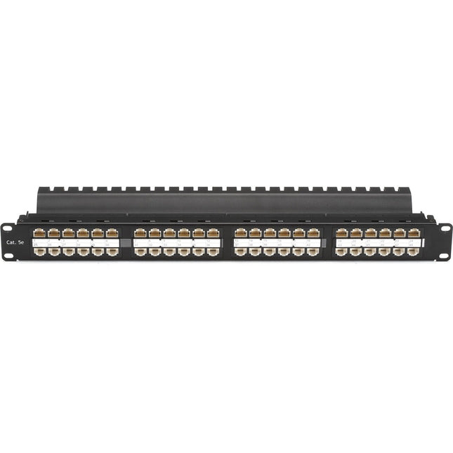 Main Image for Black Box CAT5e Feed-Through Patch Panel - 1U, Unshielded, 48-Port
