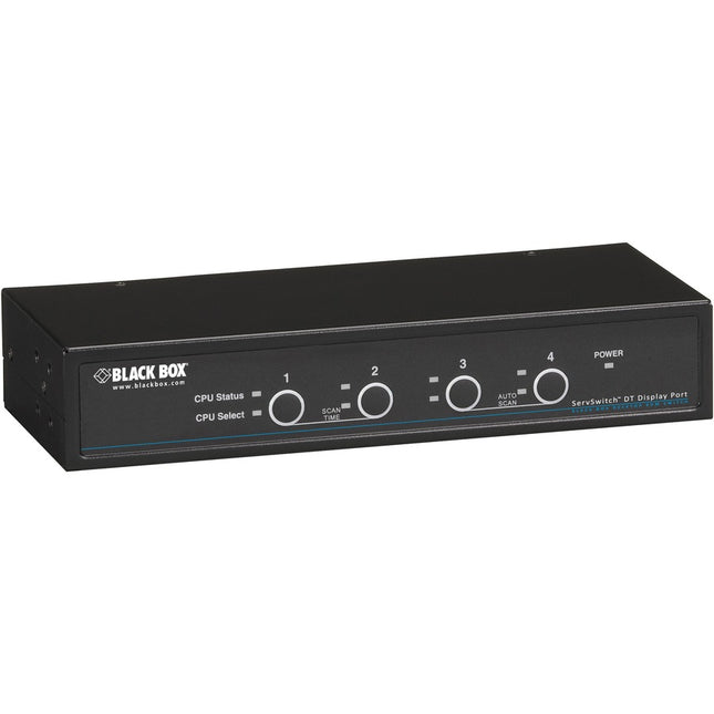 Main Image for Black Box ServSwitch DT KVM Switch DisplayPort with USB and Audio, 4-Port