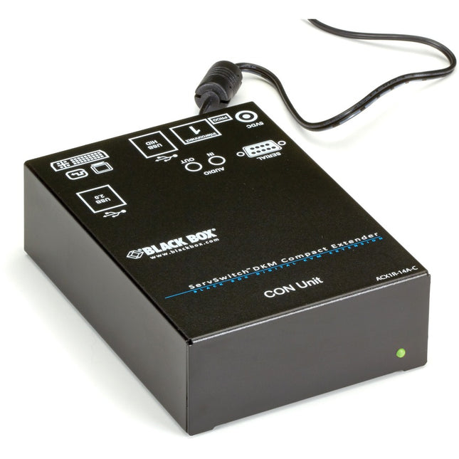 Main Image for Black Box DKM FX Compact Receiver, CATx, DVI, USB, RS-232, Audio, And USB 2.0 At 36 Mbps